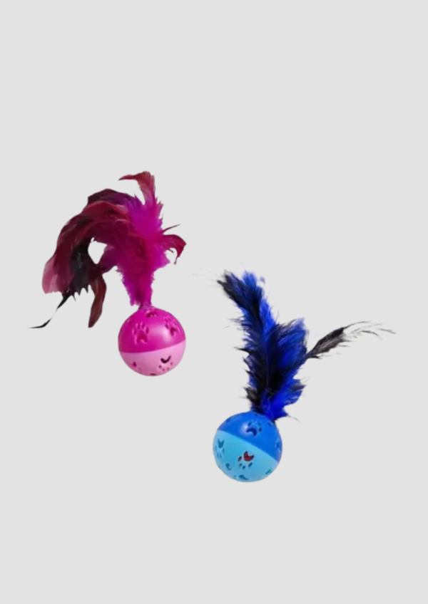Producto - Pelota con plumas