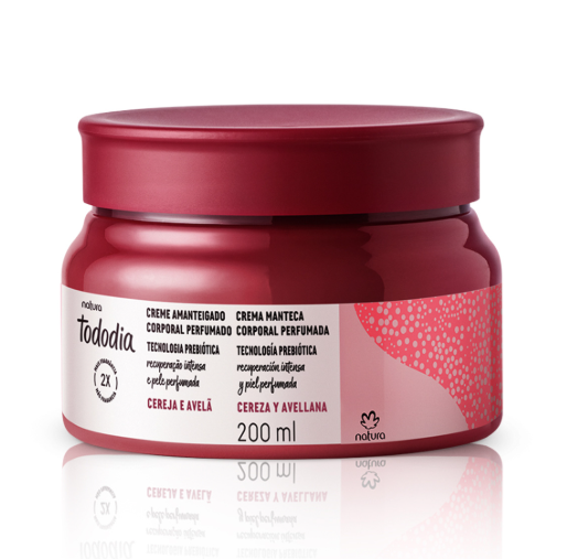 Producto - Manteca Hidratante Corporal Tododia Cereza y Avellana 200 m