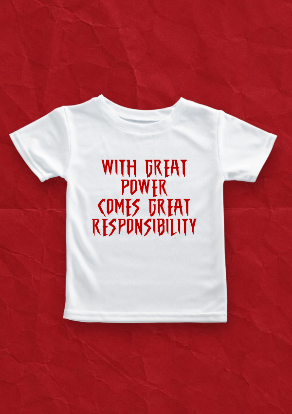 Producto - Great power - Baby tee