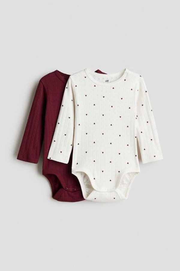 Producto - Pack X2 Bodys HM Wine