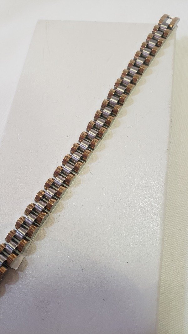 Producto - Pulsera Tascani dorado y plateado