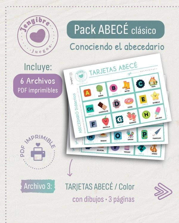 Producto - Pack ABECÉ - Aprender el Abecedario - 2