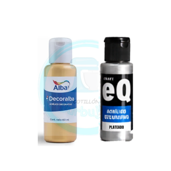Producto - Acrílicos Metalizados x 50 cc