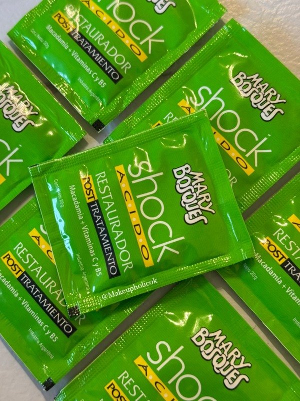 Producto - TRATAMIENTO CAPILAR - SHOCK ACIDO RESTAURADOR - MARY BOSQUES