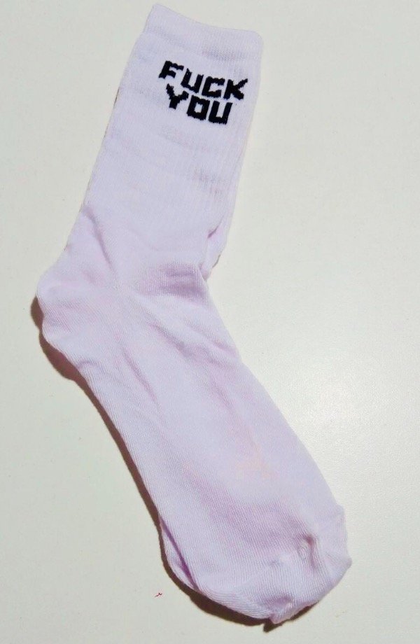 Producto - Medias fuck you byn