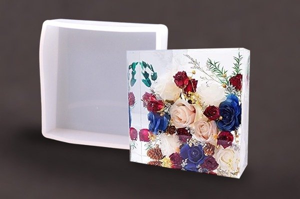 Producto - Resina Cuadrado LISO MR077