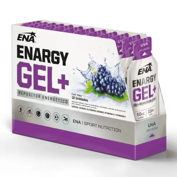 Producto - Enargy Gel+ Geles Con Cafeína Ena Sport