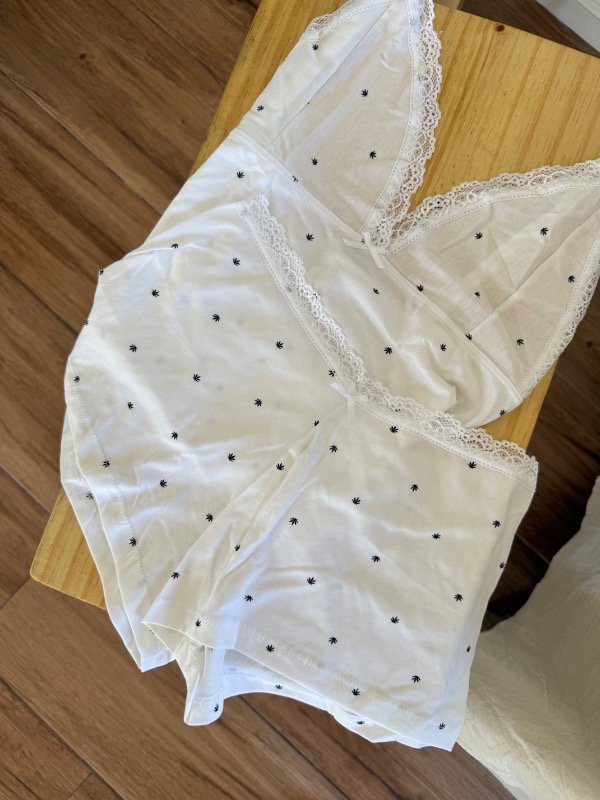 Producto - Pijama GLORIA (blanco) - 1