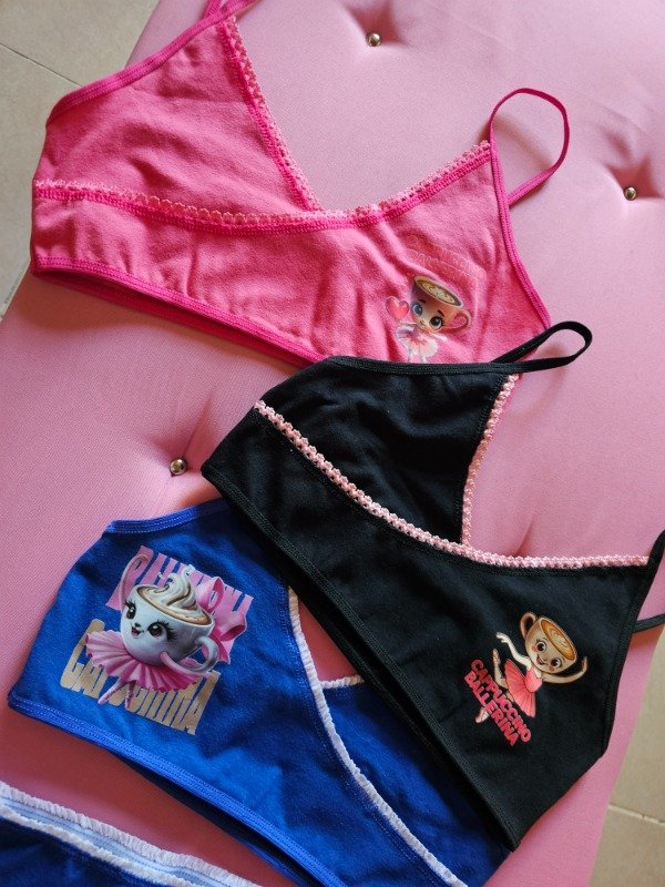 Producto - Conjunto NENA INICIAL Algodón BALLERINA CAPUCHINA - 7
