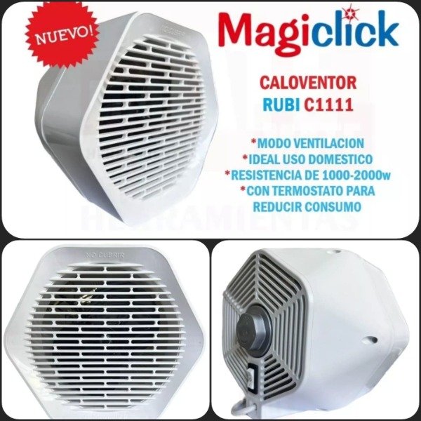 Producto - CALOVENTOR RUBY MAGICLICK 2000W
