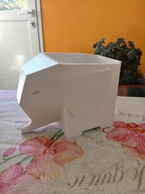 Producto - Escurridor Elefante Portacubiertos Cocina Escurrepileta Deco