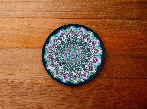 Producto - ALFOMBRA MANDALA REDONDA 80 CM
