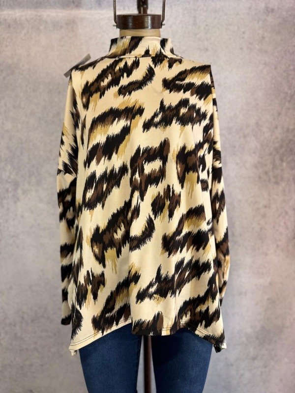 Producto - POLERA PRINT SOFI ALGODON GAMUZADO OVERSIZE
