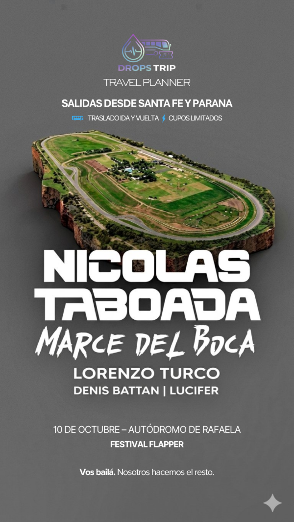 Producto - NICOLAS TABOADA - FESTIVAL FLAPPER - RAFAELA (10.10)