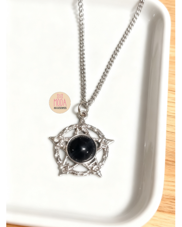 Producto - Pentagrama con obsidiana
