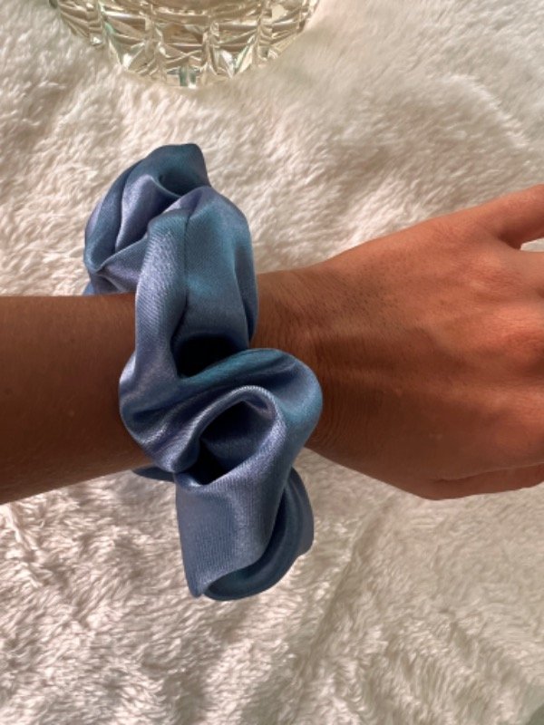 Producto - Scrunch mediana Azul - 0