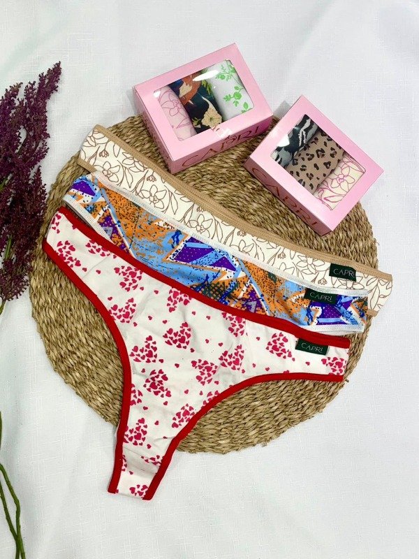 Producto - Art. 4102 - CAPRI - PACK X3 Colaless Algodon Estampado
