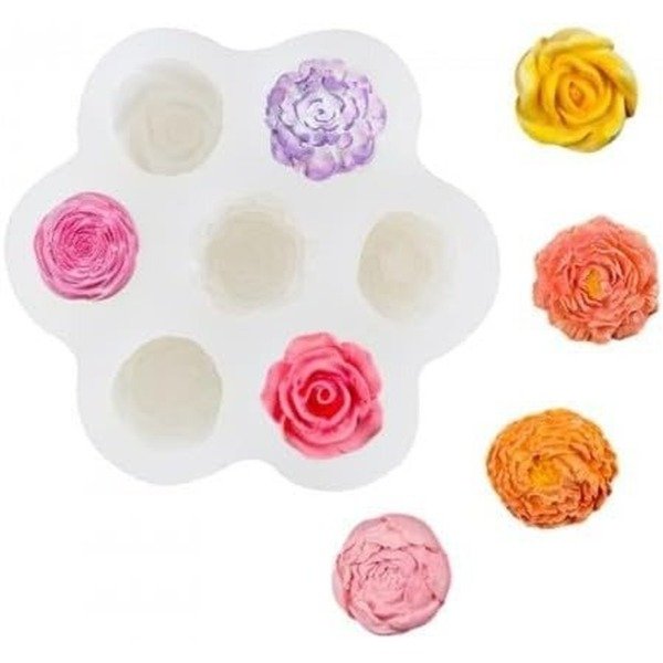 Producto - MOLDE SET DE FLORES X7
