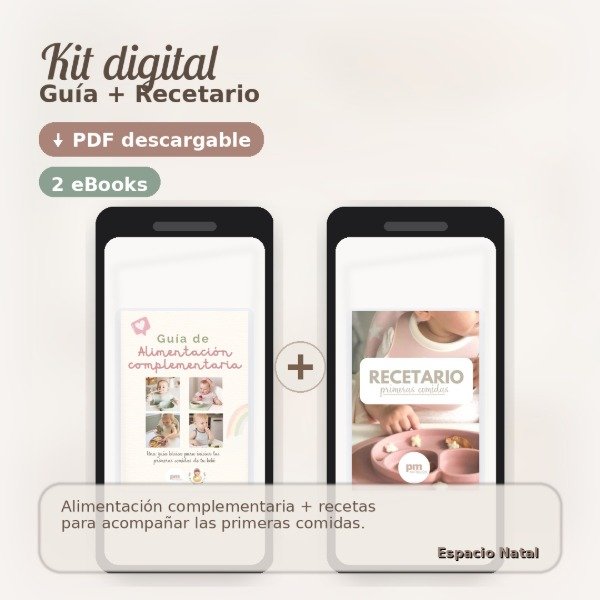 Producto - Kit de Alimentación Complementaria + Recetario "Primeras comidas"