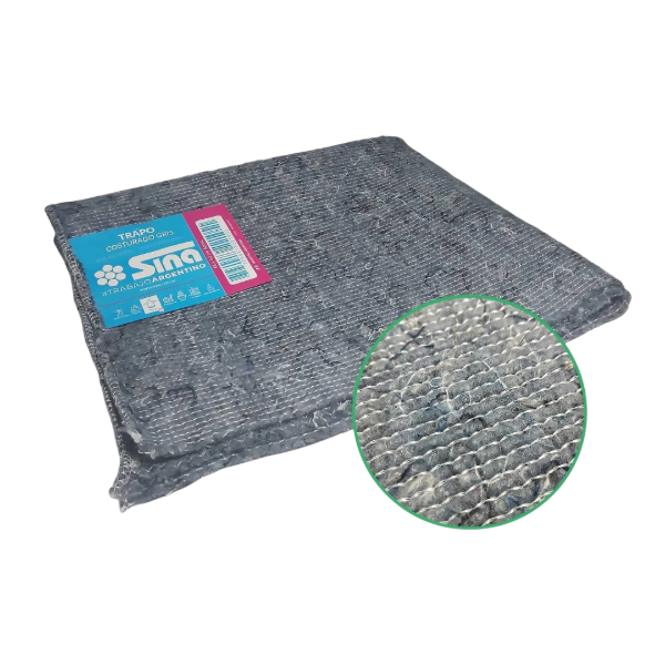 Producto - TRAPO DE PISO COSTURADO GRIS SINA x 12u