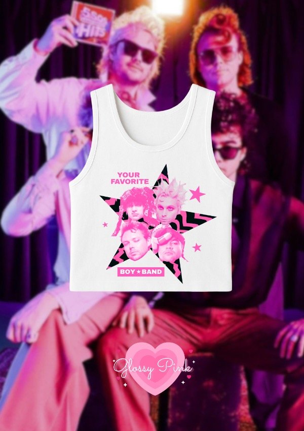 Producto - Tank Top Your Favorite Boy Band - DTF