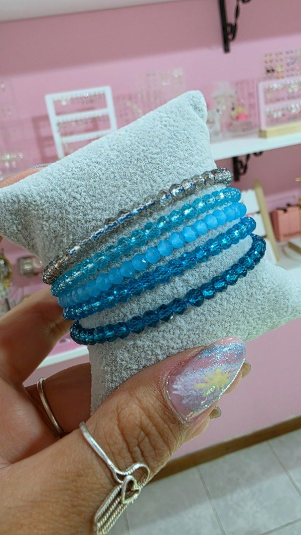 Producto - Pulseras cristal hilo - 0