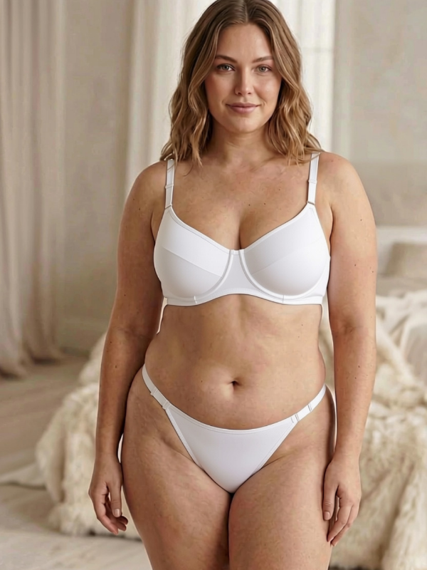 Producto - ART 692 CAELI CONJUNTO CON ARO DE ALGODÓN BLANCO