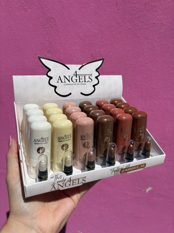 Producto - CAJA X24 ILUMINADOR EN CREMA 4 ANGELS