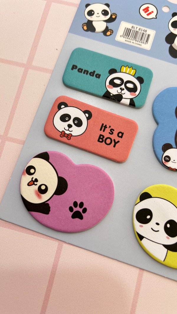 Producto - Sticky note panda celeste - 2