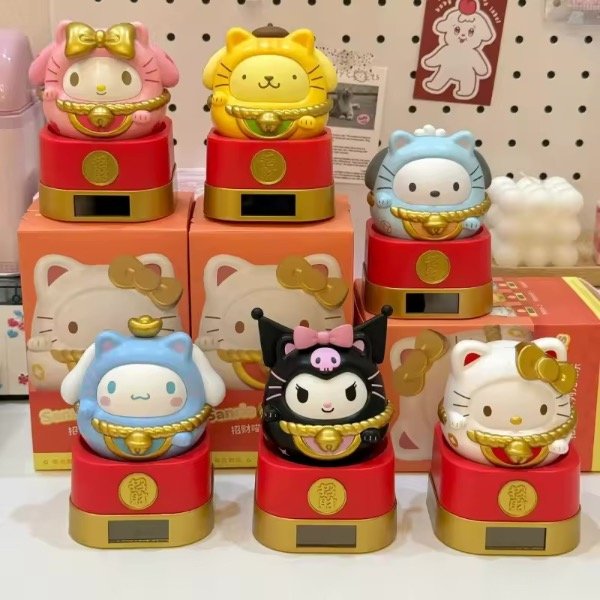 Producto - Blind Box gatito de la suerte x Sanrio
