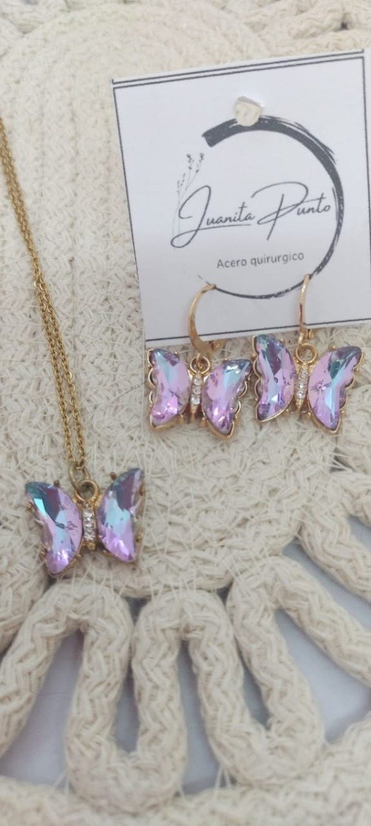 Producto - Conjunto de mariposa cristal - 3
