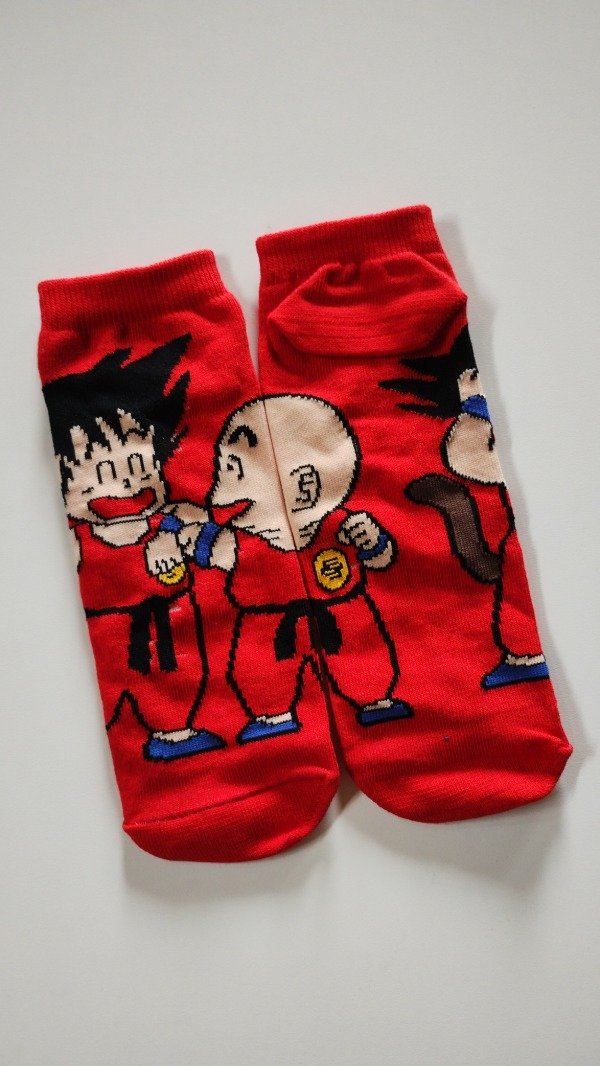 Producto - Soquetes Goku y Krilin
