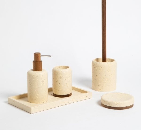 Producto - BANDEJA SIMIL TRAVERTINO BEIGE