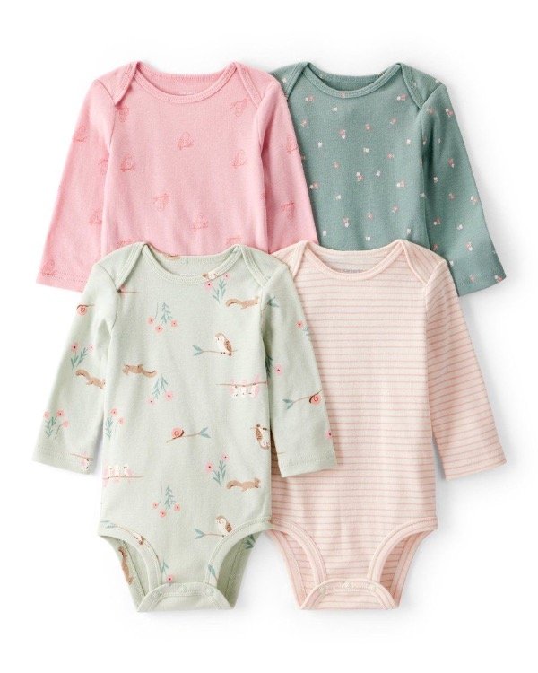Producto - Pack Carters x 4 Bodys Owl