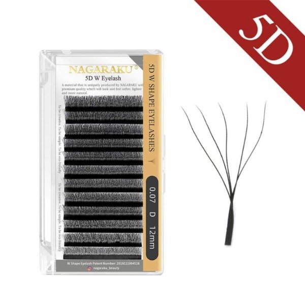 Producto - Pestañas Tecnológicas 5D Mix 0.07D Nagaraku