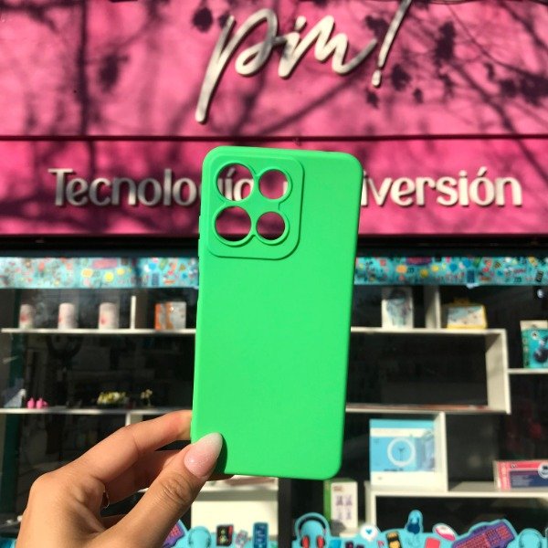 Producto - Motorola G15 Funda Silicona Color Verde