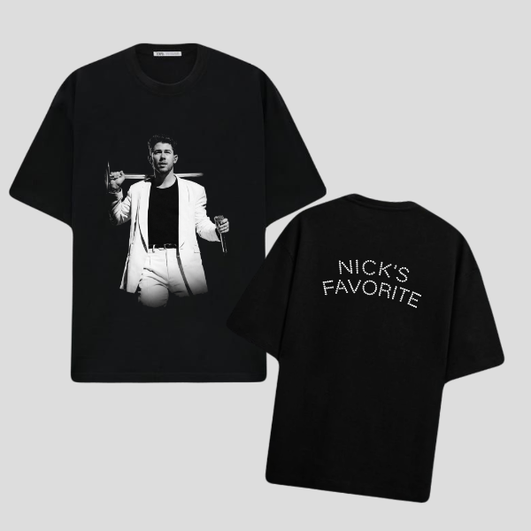 Remera nick Jonas CON TACHAS