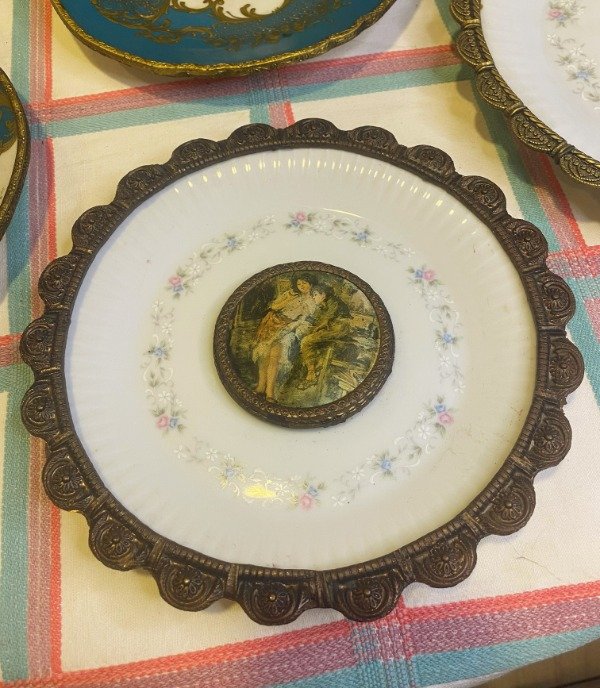 Producto - Plato Decorativo Porcelana Tsuji 22cm