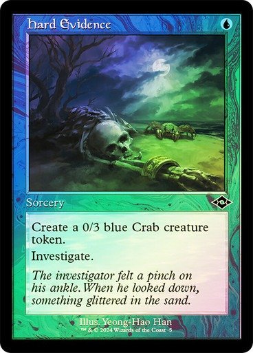 Producto - Hard Evidence (Retro Frame Foil)