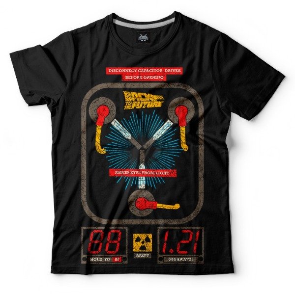 Producto - Remera Vintage Flux Capacitor 1985 Condensador de Flujos (VOLVERFUTUREAD2)