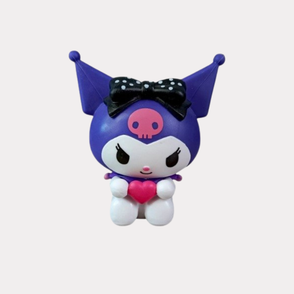Producto - Figura Coleccionable Kuromi - Corazón Rosa
