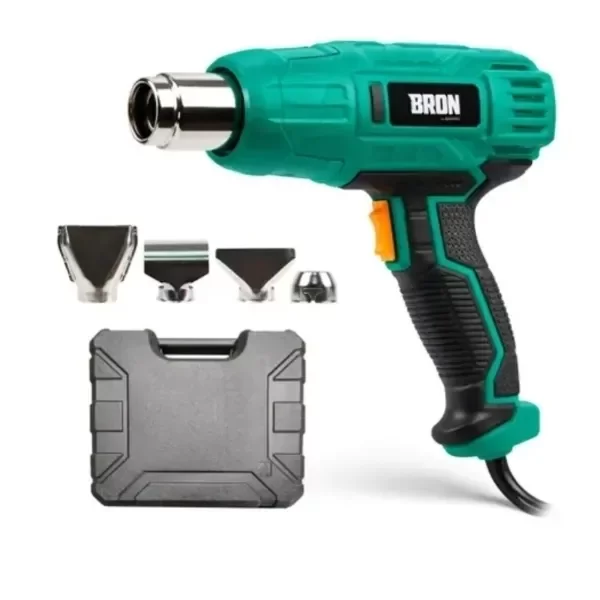Producto - PISTOLA DE CALOR GADNIC BRON PUNTAS ADICIONALES 2000W HEATGUN3