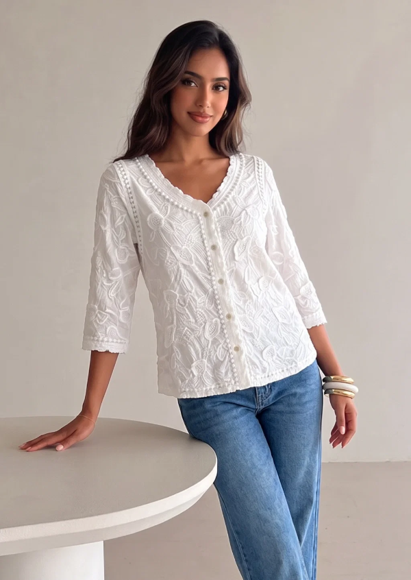 Producto - BLUSA MANGAS TRES CUARTOS (2 modelos) - 3