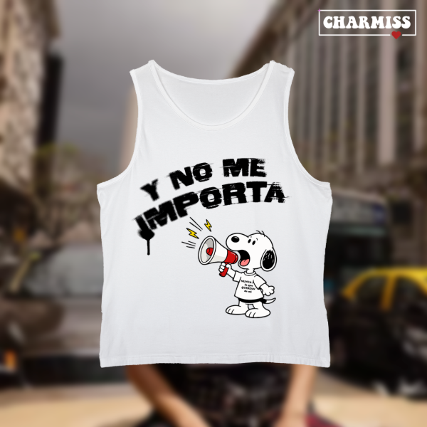 Tank top lali x snoopy