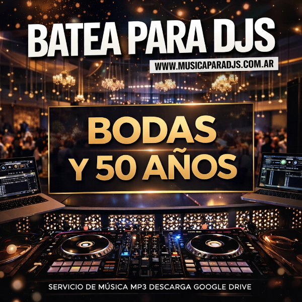 Producto - BATEA PARA DJS - BODAS Y 50 AÑOS