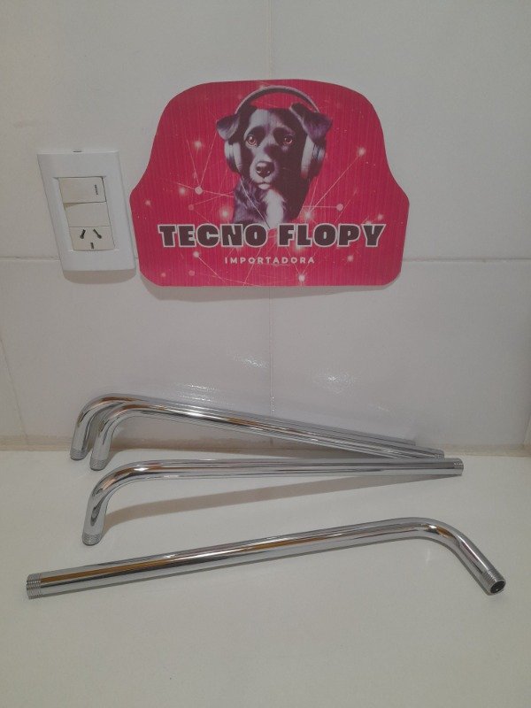 Producto - Caño de ducha cromada baño grifería