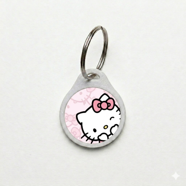 Producto - Chapita QR - Hello Kitty