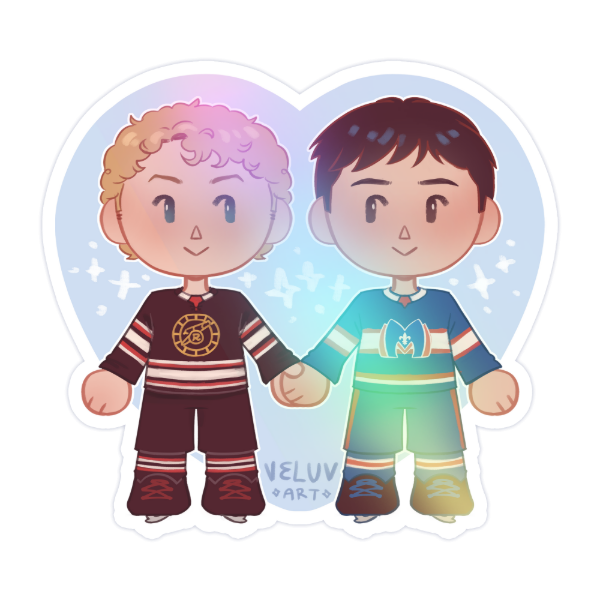 Producto - ilya x shane - sticker holográfico