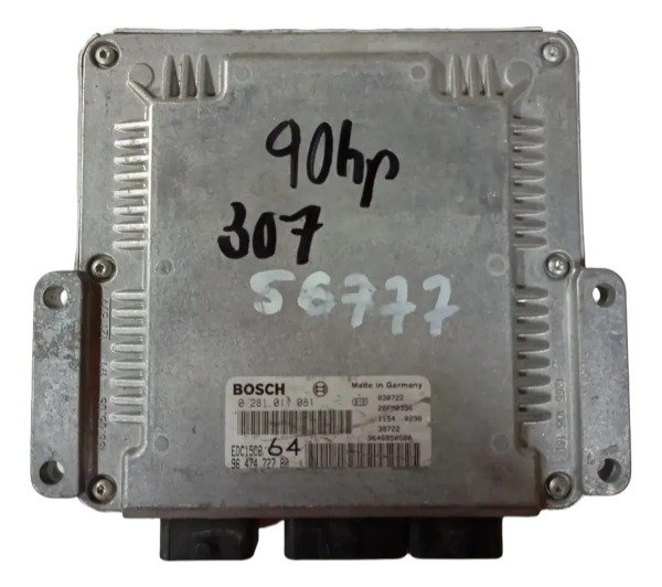 Producto - Ecu Edc15c2 3 Pines / Peugeot 307 Hdi 90hp / 0281011081