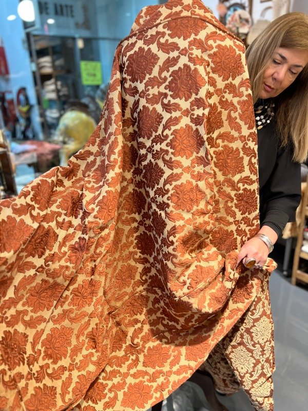 Producto - Gran pieza en jacquard en tonos tierra